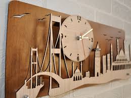 زیباترین مدلهای ساعت دیواری چوبی
